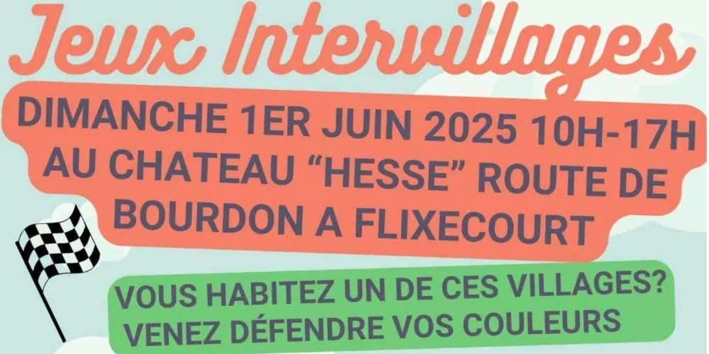 Les villages s’affrontent au Château de Flixecourt : place aux Jeux Intervillages