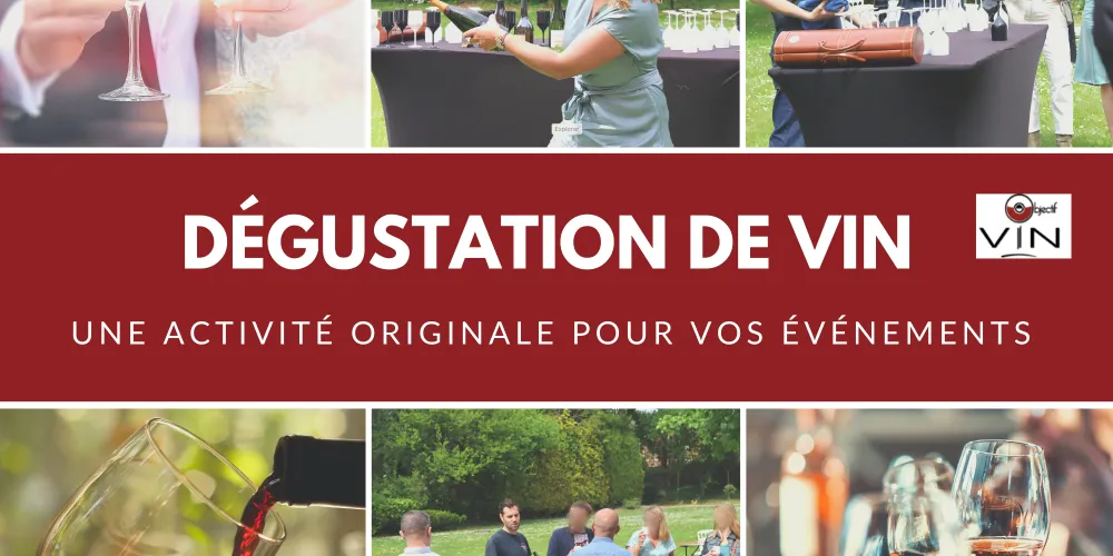 Une activité originale de dégustation pour vos événements !