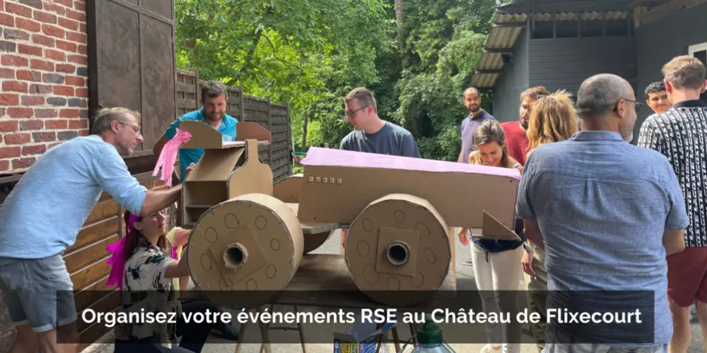 Au Château de Flixecourt nous vous proposons des événements RSE