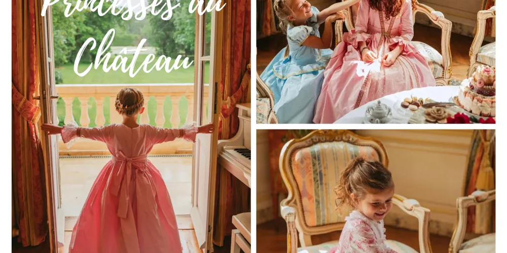 Shooting photo enfants "princesses au Château"
