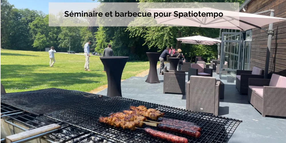 Séminaire et barbecue pour Spatiotempo !
