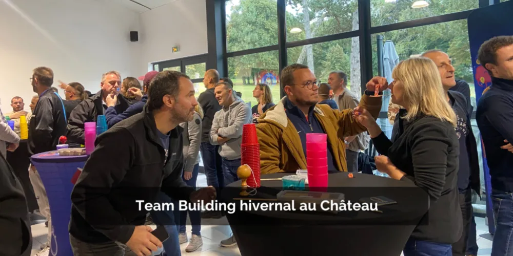 Organisez un team building pendant la période hivernal au Château de Flixecourt