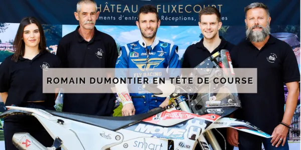 visuel Notre partenaire en t&ecirc;te de course 