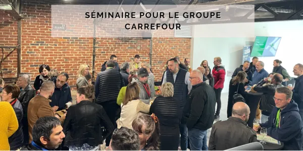 visuel Séminaire pour le groupe Carrefour !