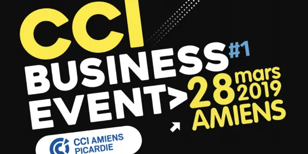 visuel CCI Business Event à Mégacité Amiens