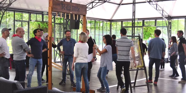 visuel Team building pour Procter&Gamble