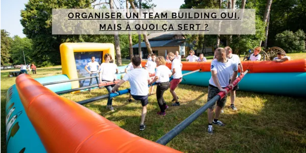 visuel Organiser un Team Building oui, mais à quoi ça sert ?