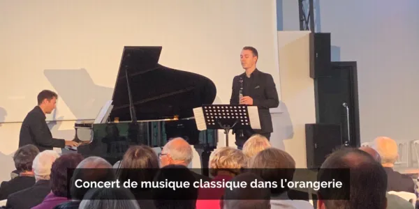 visuel Concert de musique classique dans l'orangerie