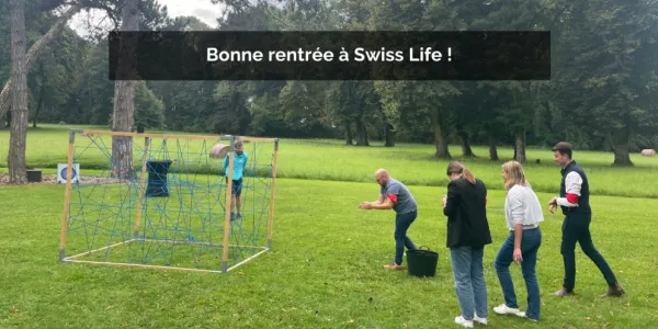 visuel Swiss Life fait sa rentrée au Château de Flixecourt