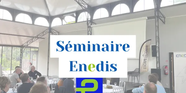 visuel S&eacute;minaire au vert pour Enedis 