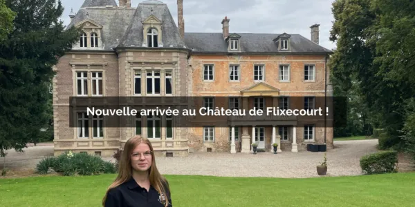 visuel Nouvelle arrivée au Château de Flixecourt !