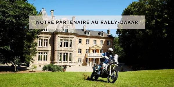 visuel Romain Dumontier au Rally Dakar !