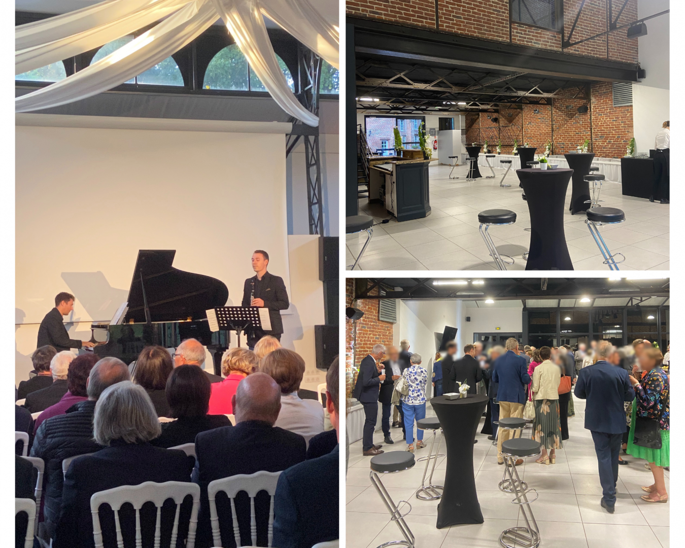 Concert de musique classique à l'orangerie
