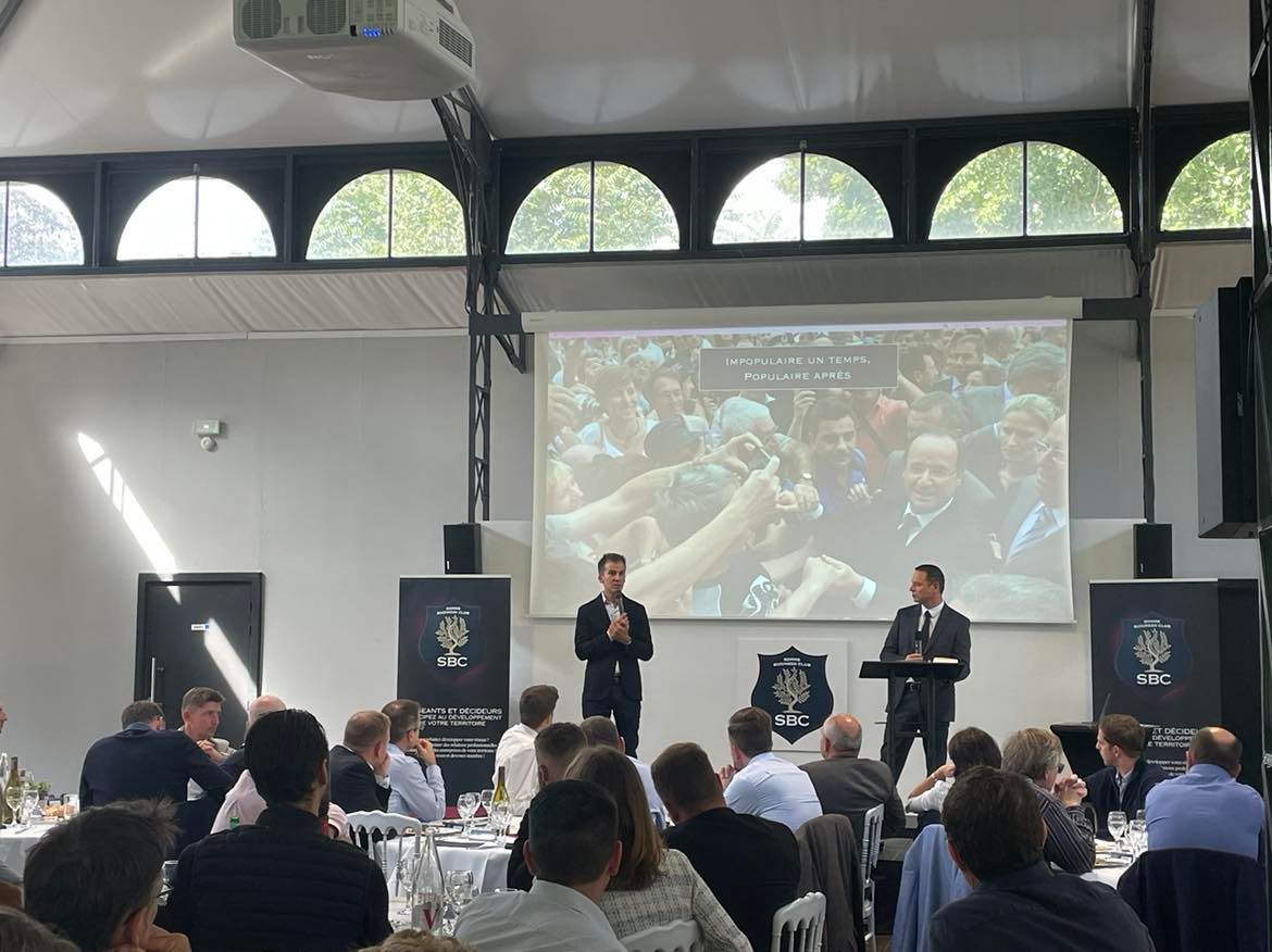 L'orangerie lors du déjeuner du somme business club