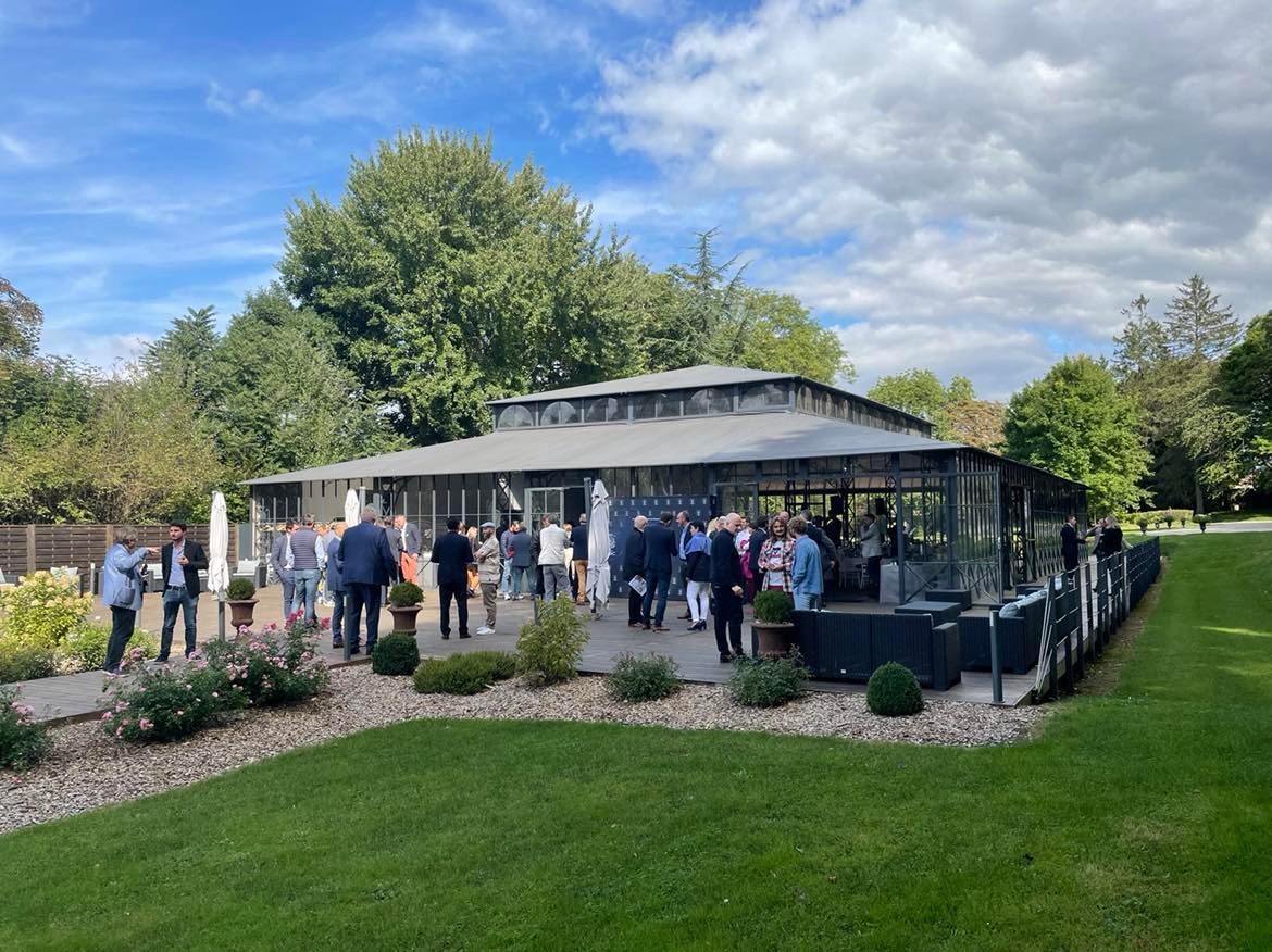 L'orangerie du Château de Flixecourt lors du déjeuner du somme business club