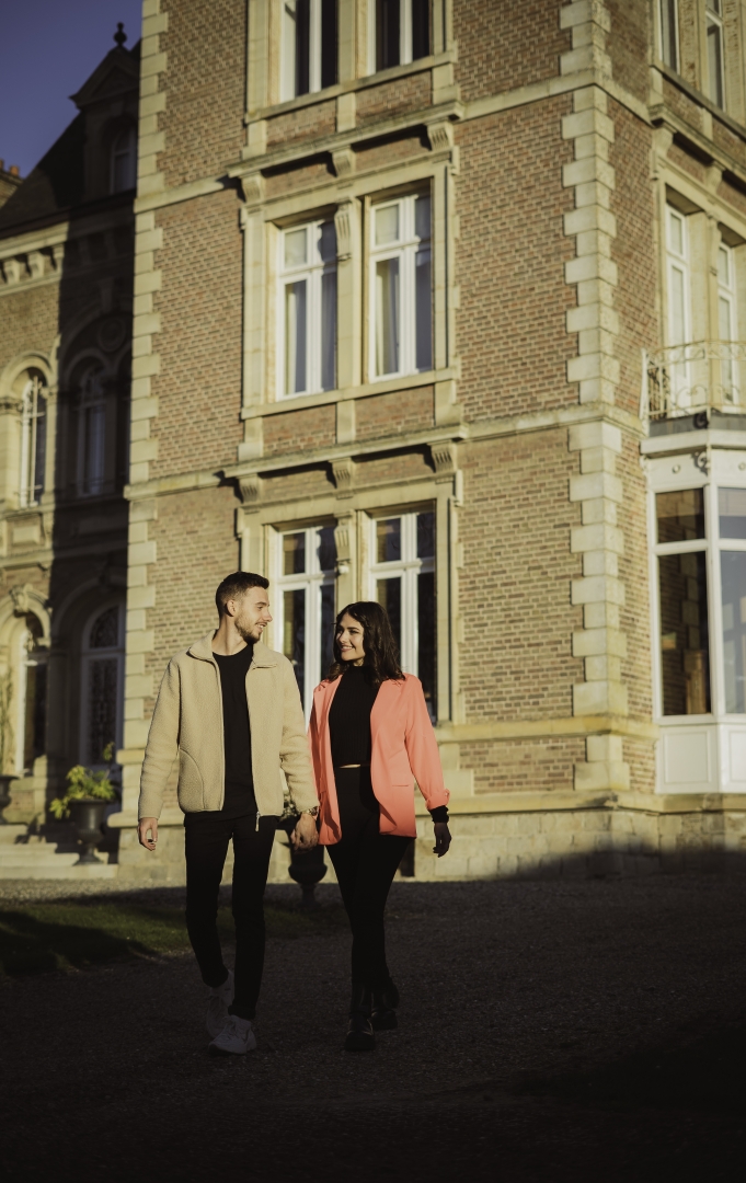 Le jeune modèle élégance Picardie au Château de Flixecourt