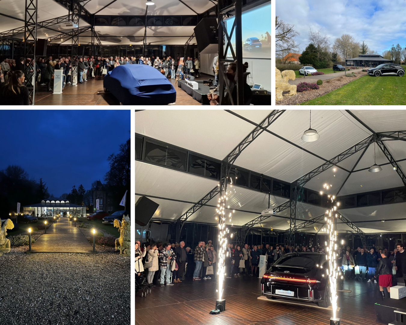 Lancement de véhicule Hyundai au Château de Flixecourt