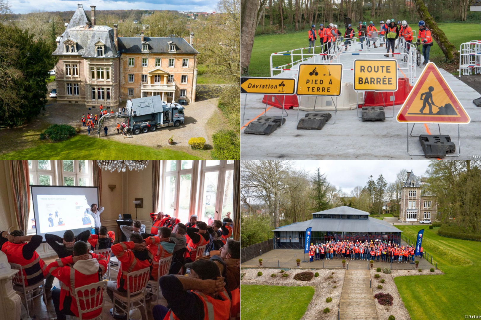 Eurovia au Château de Flixecourt