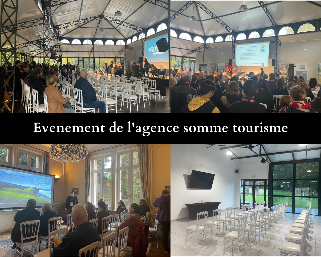 Evenement de l'agence somme tourisme au Château de Flixecourt