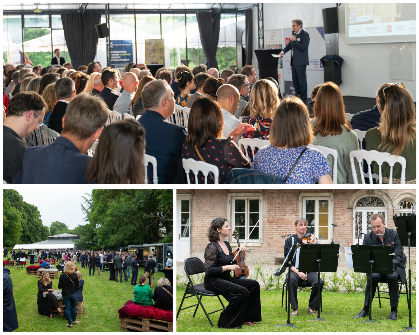 La garden party du medef 2024