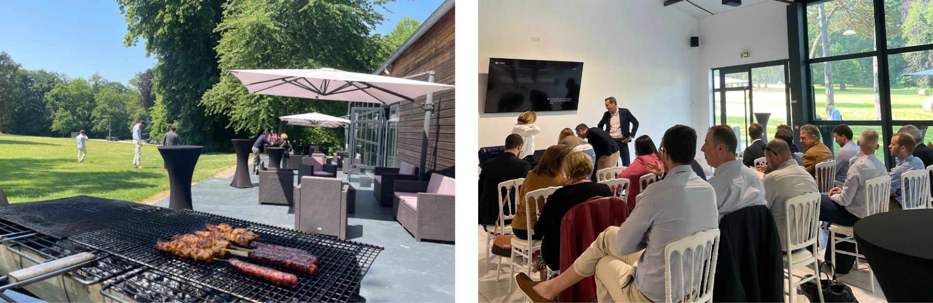 Séminaire et barbecue au Château de Flixecourt