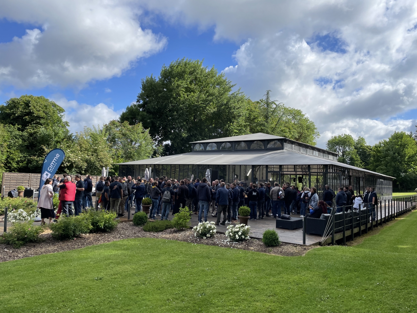 Séminaire et cocktail à l'orangerie du Château de Flixecourt