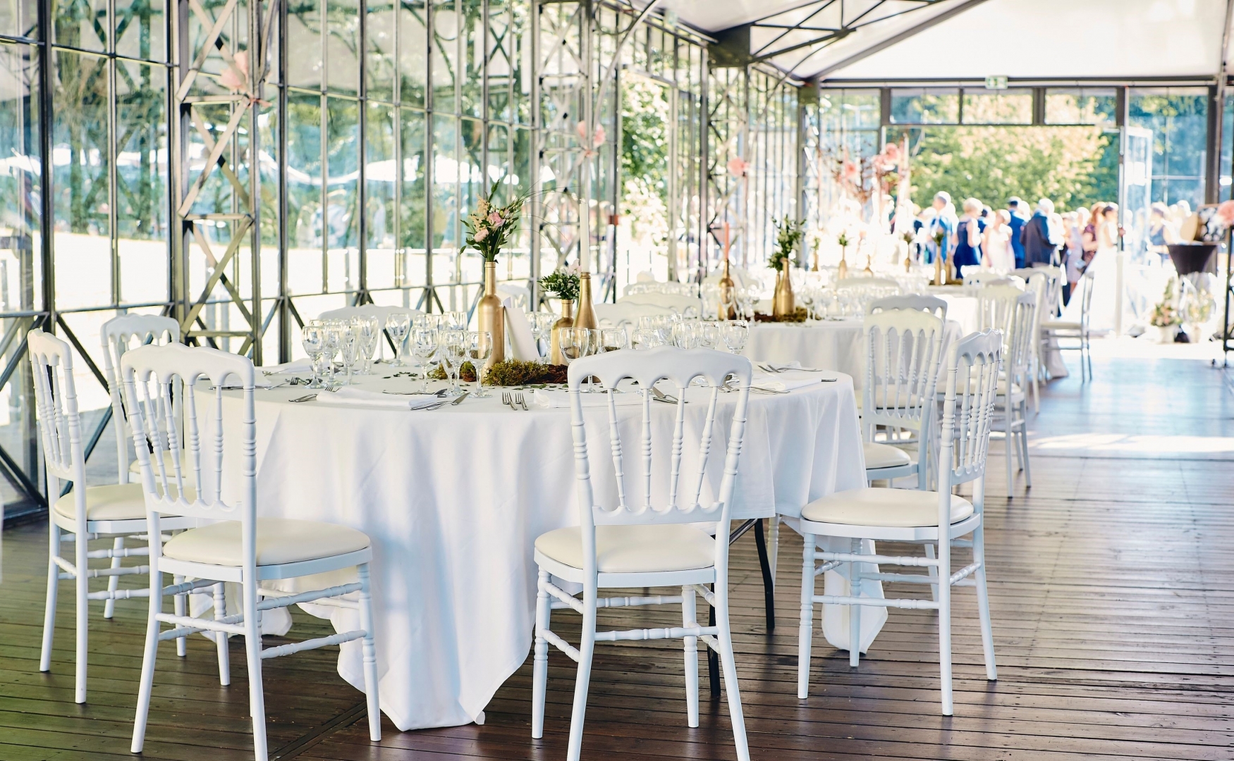 Mariage au Château de Flixecourt, dans l'orangerie