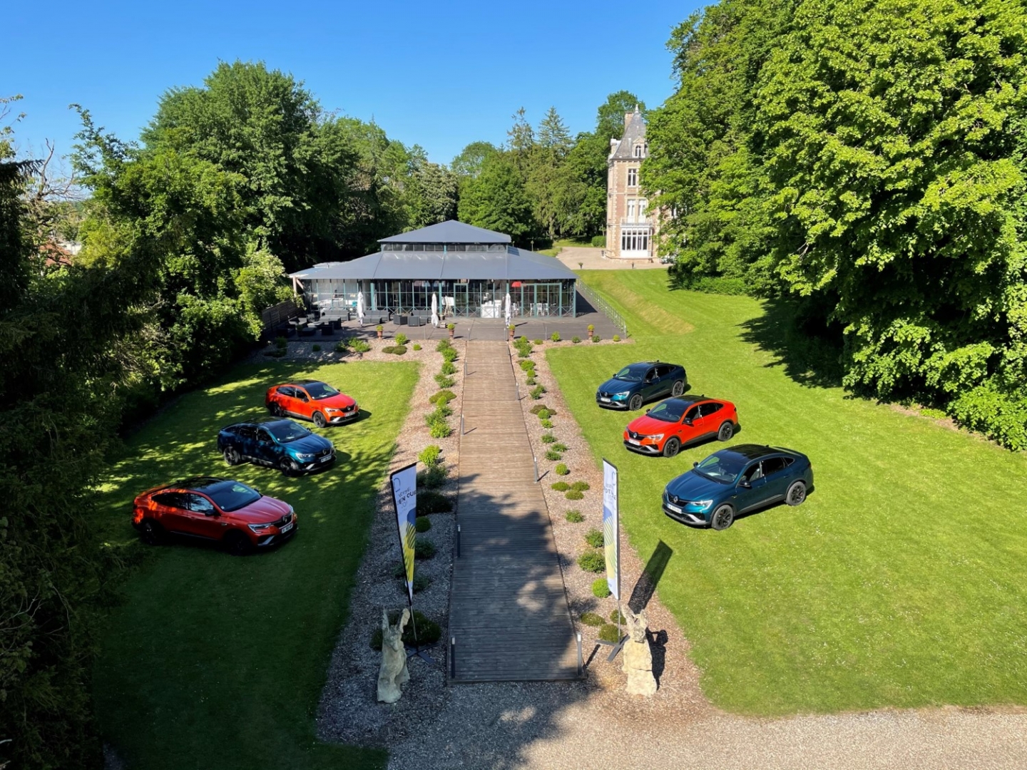 Lancement de produit à l'orangerie du Château de Flixecourt