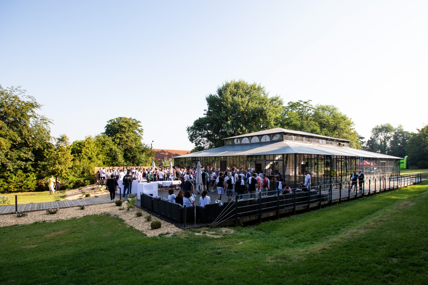 Cocktails d'entreprise au chateau de flixecourt à amiens